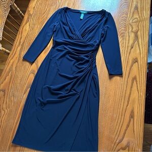 Lauren Ralph Lauren Deep Blue Dress